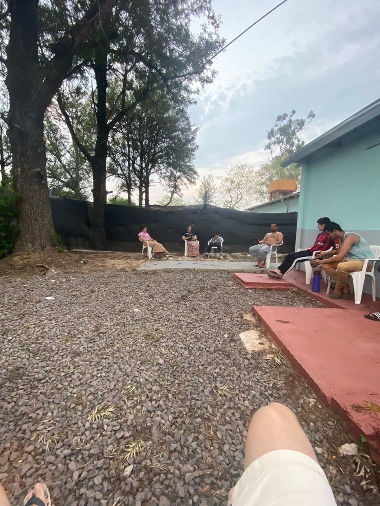 El centro de aislamiento