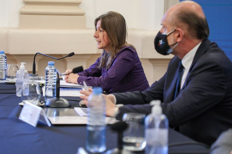 La ministra de Seguridad habló desde Santa Fe del conflicto de los Etchevere.