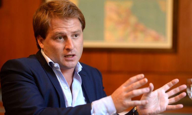 Alex Campbell, diputado bonaerense que se opone a dar $50 mil para evitar tomas. 