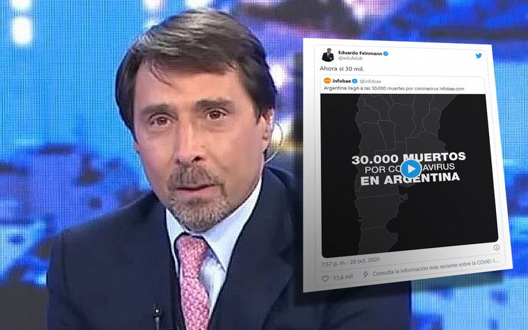 El desafortunado comentario de Eduardo Feinmann