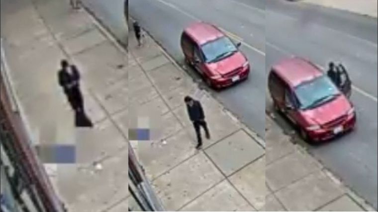 Una mujer murió de un infarto y un hombre le quitó su celular