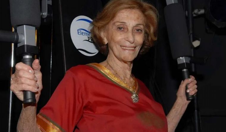 Hilda Bernard cumple 100 años.