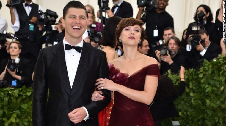 Scarlett Johansson y Colin Jost se casaron en secreto