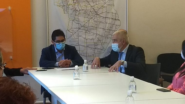 Diego Cardozo conformó una mesa de trabajo con Fepuc