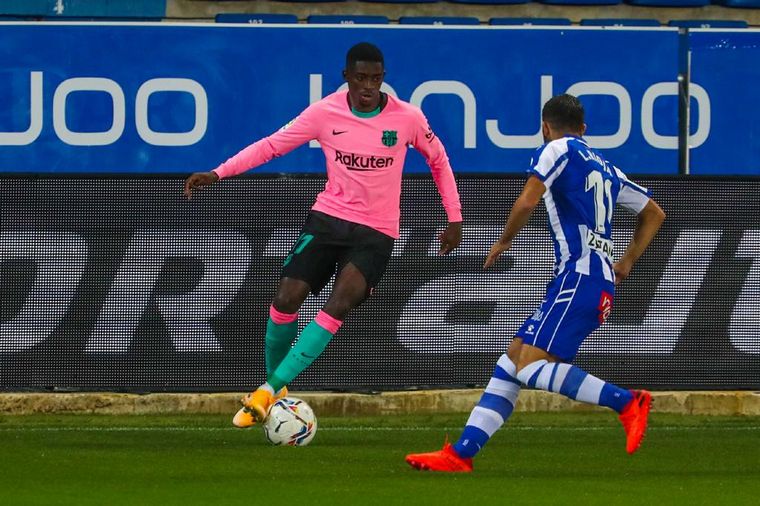 Barcelona lleva cuatro partidos sin ganar en la Liga.