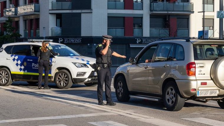 La búsqueda policial estuvo a cargo de la Policía regional de Cataluña.