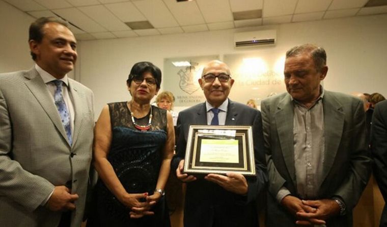 Mario Pereyra, ciudadano ilustre de Córdoba. 