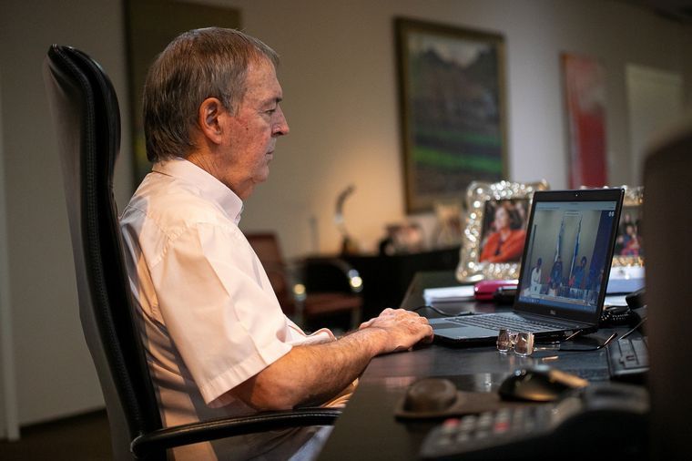 Juan Schiaretti despidió a Mario con un mensaje en redes