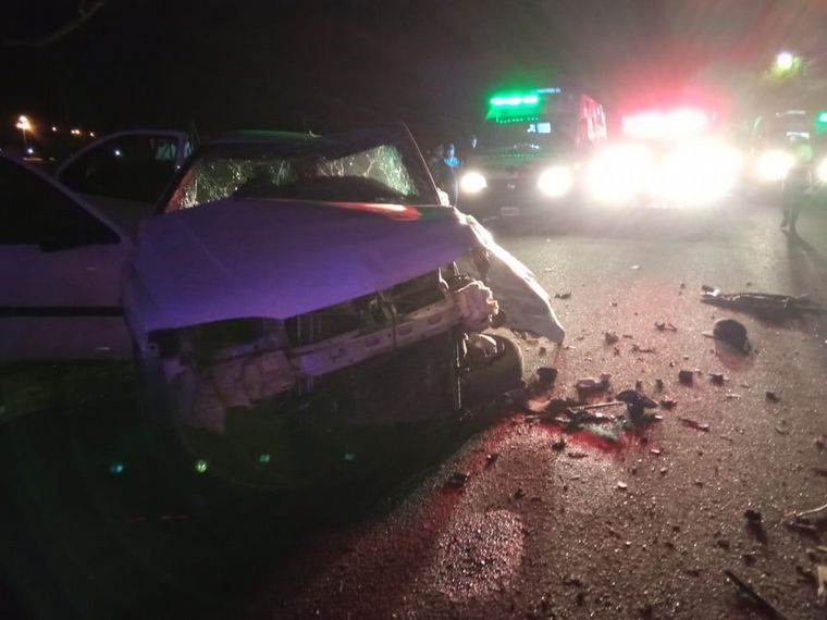 Choque fatal en La Rioja: un muerto y dos heridos