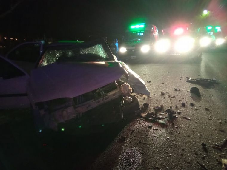 Choque fatal en La Rioja: un muerto y dos heridos