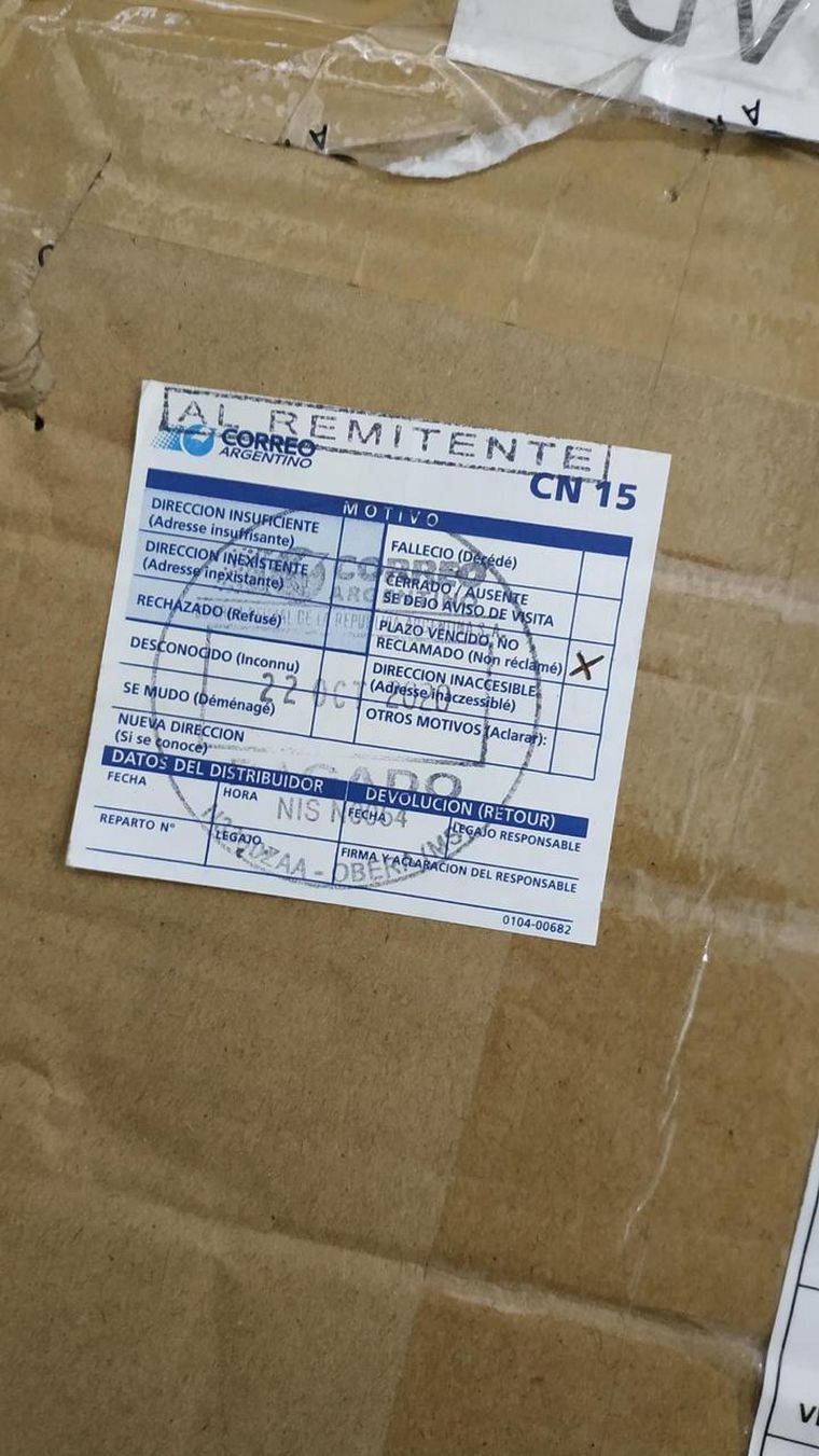 La tienda Smarts Tienda Tecno acusó a Correo Argentino de 