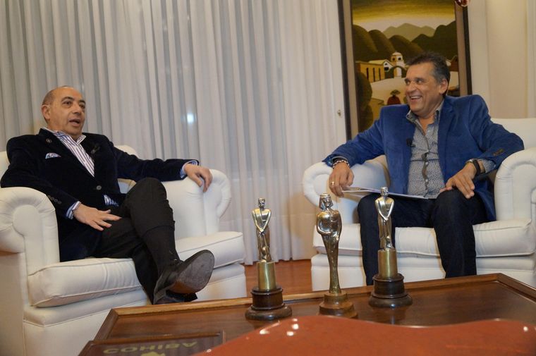 Producción de "Raies a fondo" con Mario Pereyra en 2015.