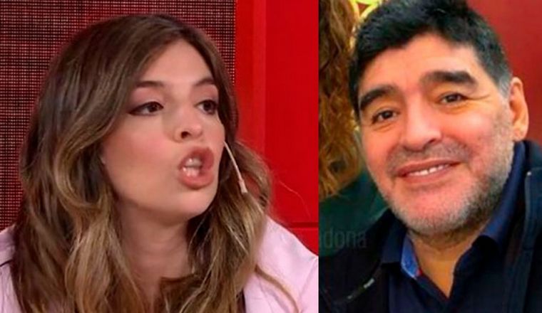 Dalma Maradona habló de la salud de su papá.