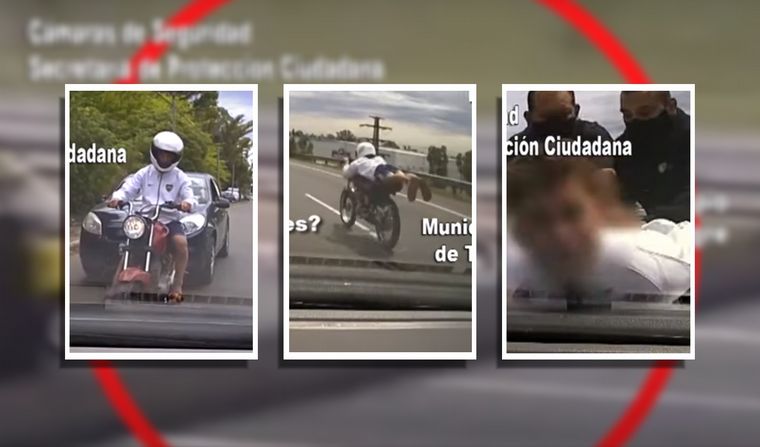 Furiosa persecución en Tigre