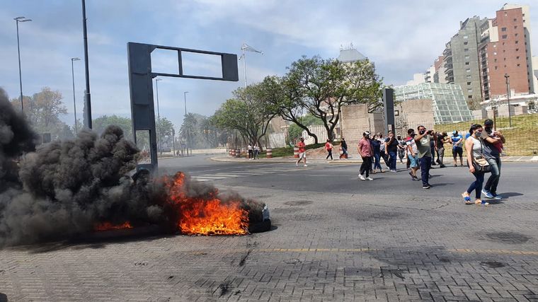 Disturbios es marcha de Municipales.