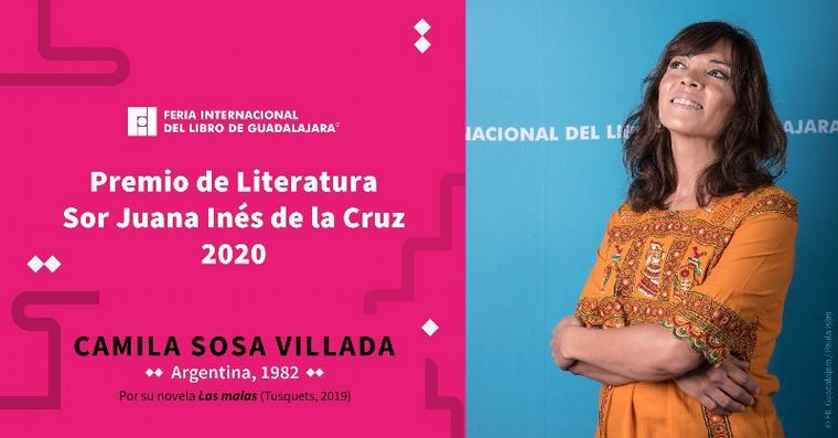 Camila Sosa Villada fue distinguida por su novela "Las malas".