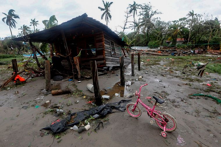 FOTO: Decenas de muertos dejó el paso del huracán Eta por Centroamérica (Foto: AFP).