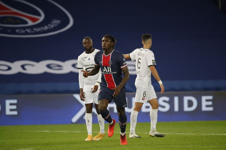 Con este resultado, PSG, que logró su octavo triunfo en diez partidos.