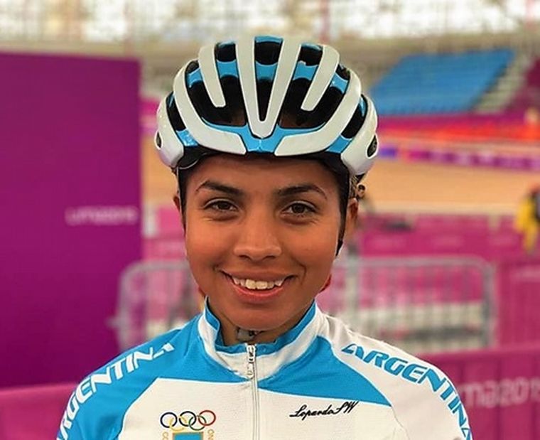 Maribel Aguirre, ciclista sanjuanina