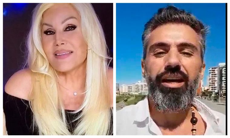 Susana Giménez y su acompañante