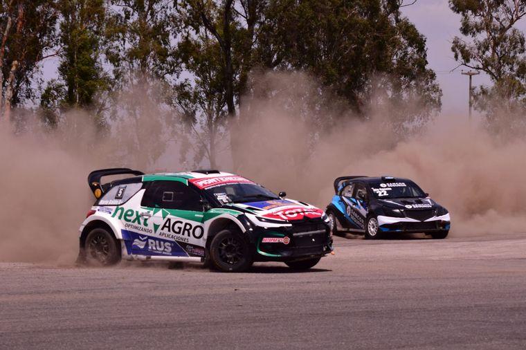 Mario Baldo (DS3) arribó tercero en su manga semifinal.