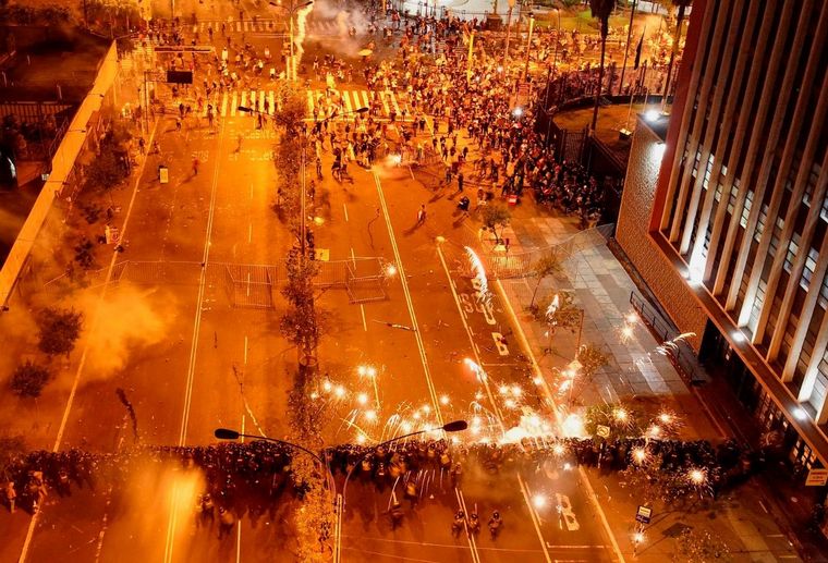 Protestas en Perú