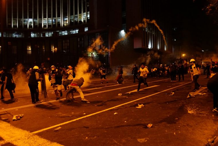 Protestas en Perú