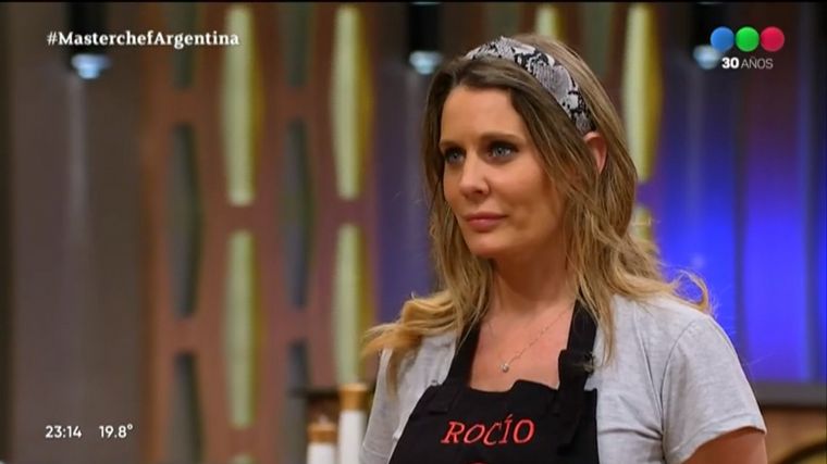 Rocío Marengo en MasterChef Celebrity