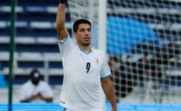 Luis Suárez dio positivo de coronavirus.