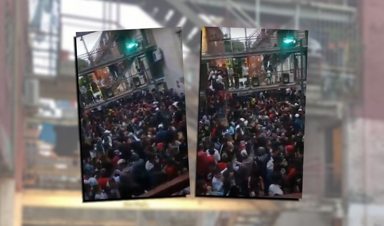 Fiesta clandestina en Fuerte Apache.