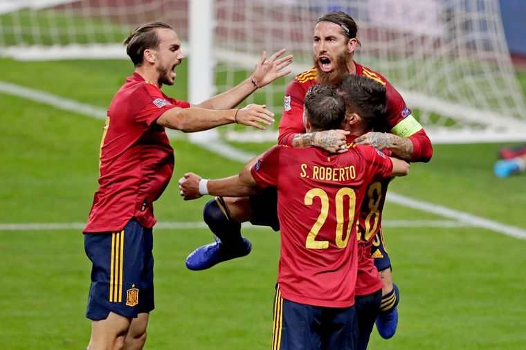 España no tuvo piedad: goleó 6-0 a la Selección de Alemania.