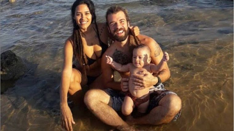 Una familia murió en el derrumbe de un acantilado en Pipa, Brasil.