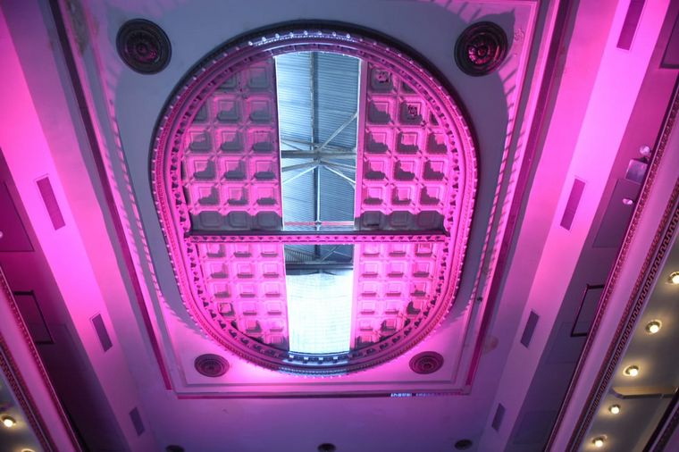 El teatro Comedia desde adentro.