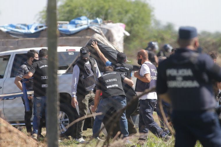 Desalojaron el predio de camino a Capilla de los Remedios.