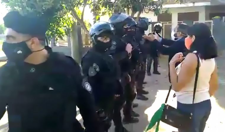 Detenciones a integrantes del Frente de Izquierda. 