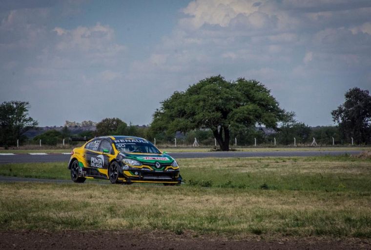 El cordobés Gagliardi tuvo la oportunidad de girar mucho con el #30