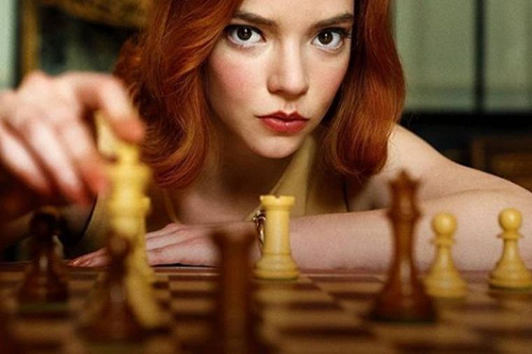FOTO: Gambito de dama está disponible en Netflix.