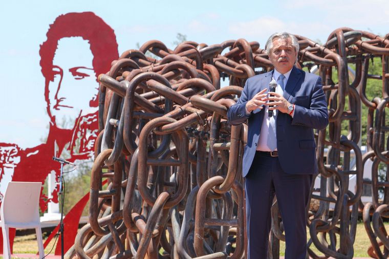 Día de la Soberanía: Fernández asistió al acto del municipio bonaerense de San Pedro