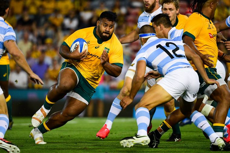Los Pumas empataron 15 a 15 ante Australia.