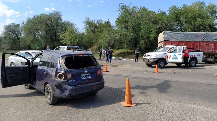 A pesar del alborotador siniestro, no hubo heridos. 