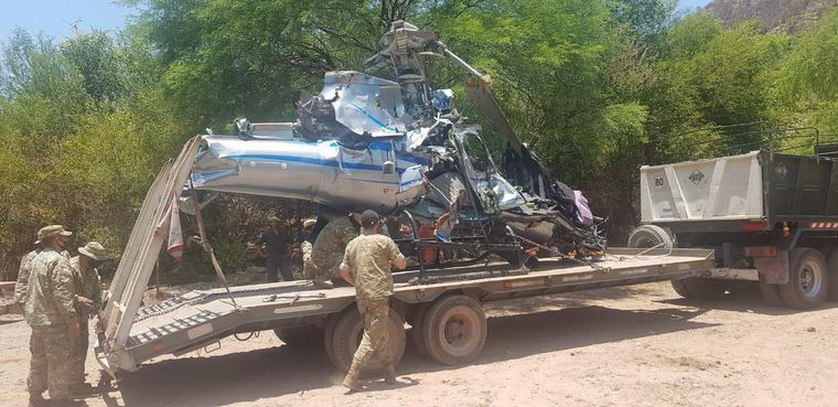 El helicóptero de Jorge Brito chocó los cables de una tirolesa antes de caer.