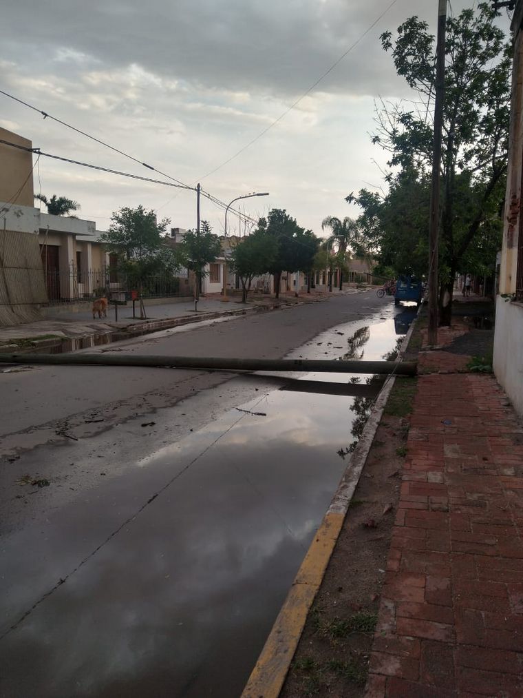 FOTO: Daños del temporal en Colonia San Bartolomé.