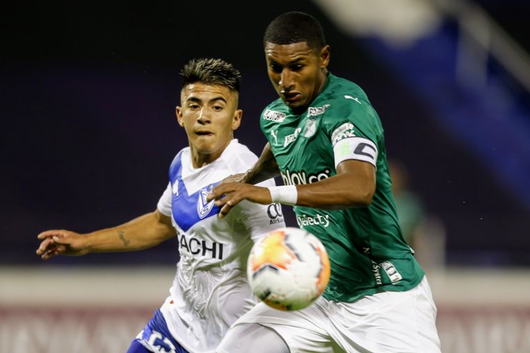 Vélez Sarsfield y Deportivo Cali de Colombia se enfrentaron este martes a la noche