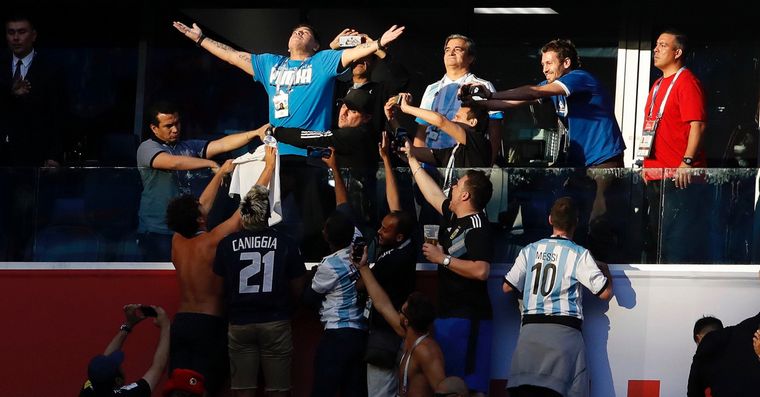 Fotos icónicas de Diego Armando Maradona