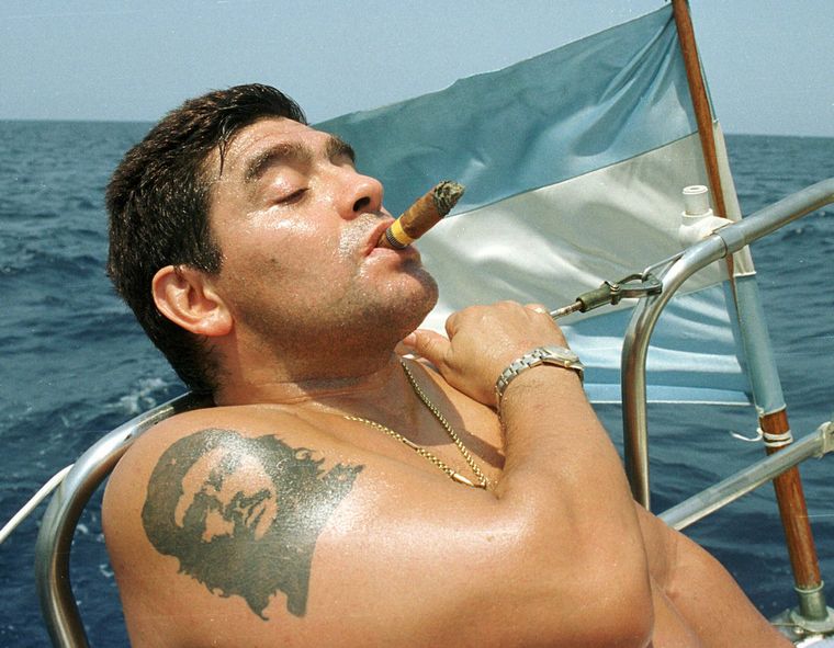 Fotos icónicas de Diego Armando Maradona