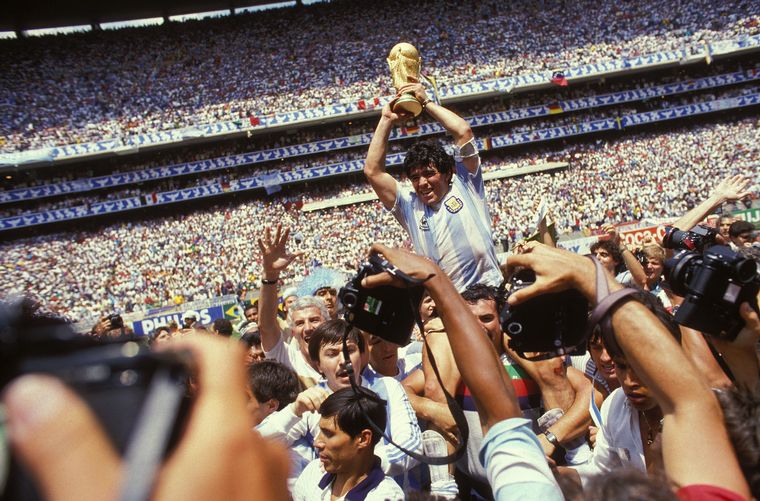 Fotos icónicas de Diego Armando Maradona