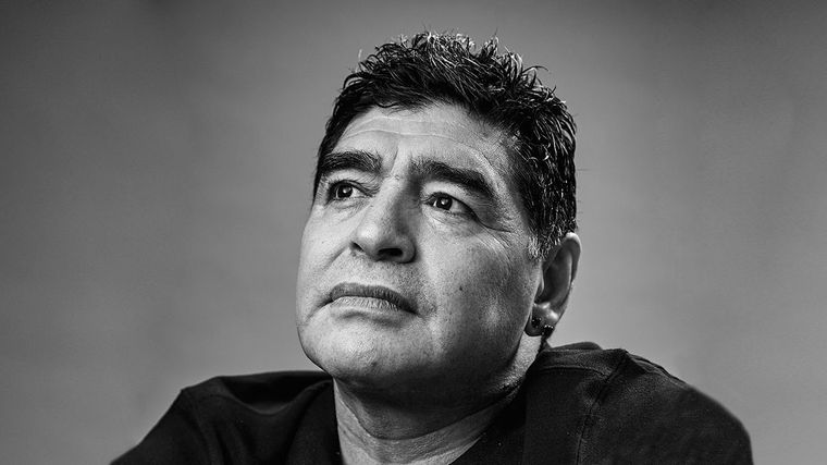 FOTO: Maradona falleció de un paro cardiorrespiratorio.