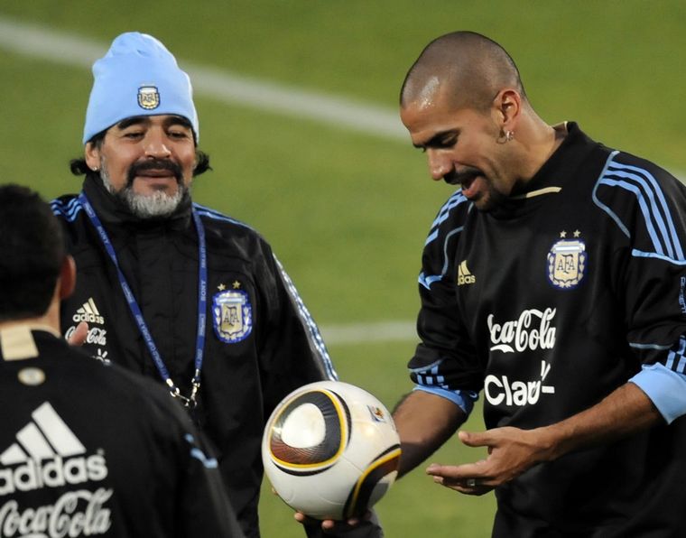 Verón despidió a Maradona con sentidas palabras.