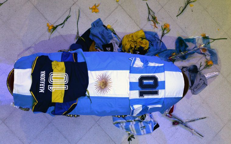 FOTO: El adiós a Maradona en una impactante galería de fotos