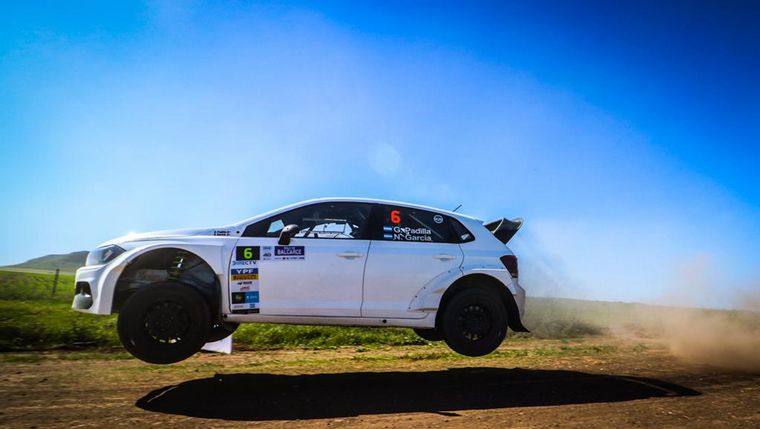 El tucumano Gerónimo Padilla (VW Polo) quedó como escolta en el Shakedown.